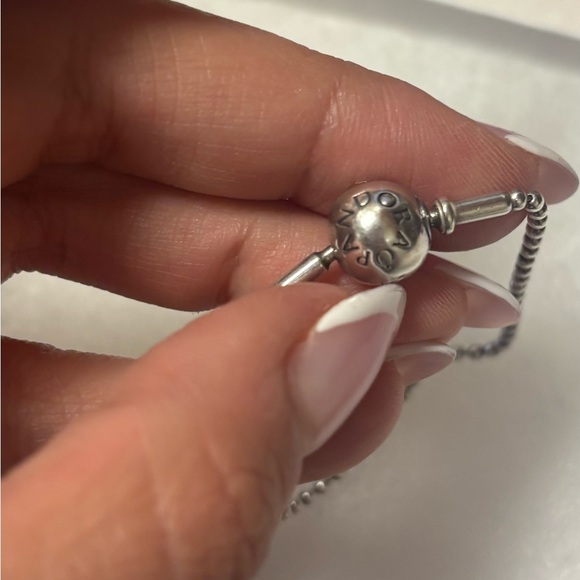 Pandora Silver Essence Beaded Bracelet - Retired - Picture 3 of 5